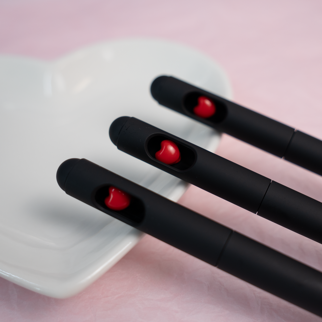 Heart Pens Set