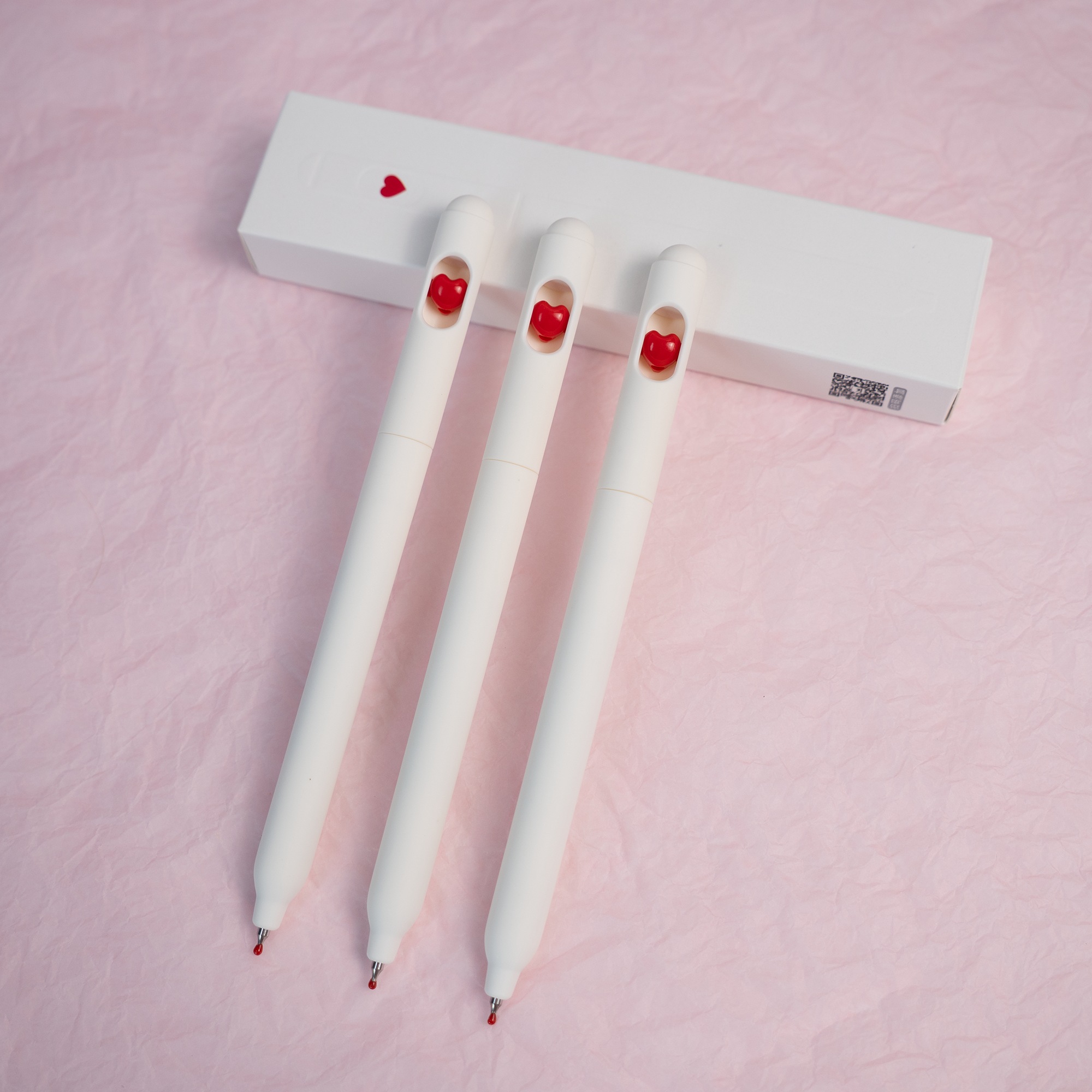 Heart Pens Set
