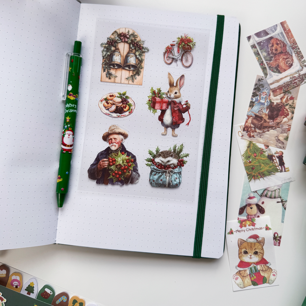 Green Christmas Noted Bundle