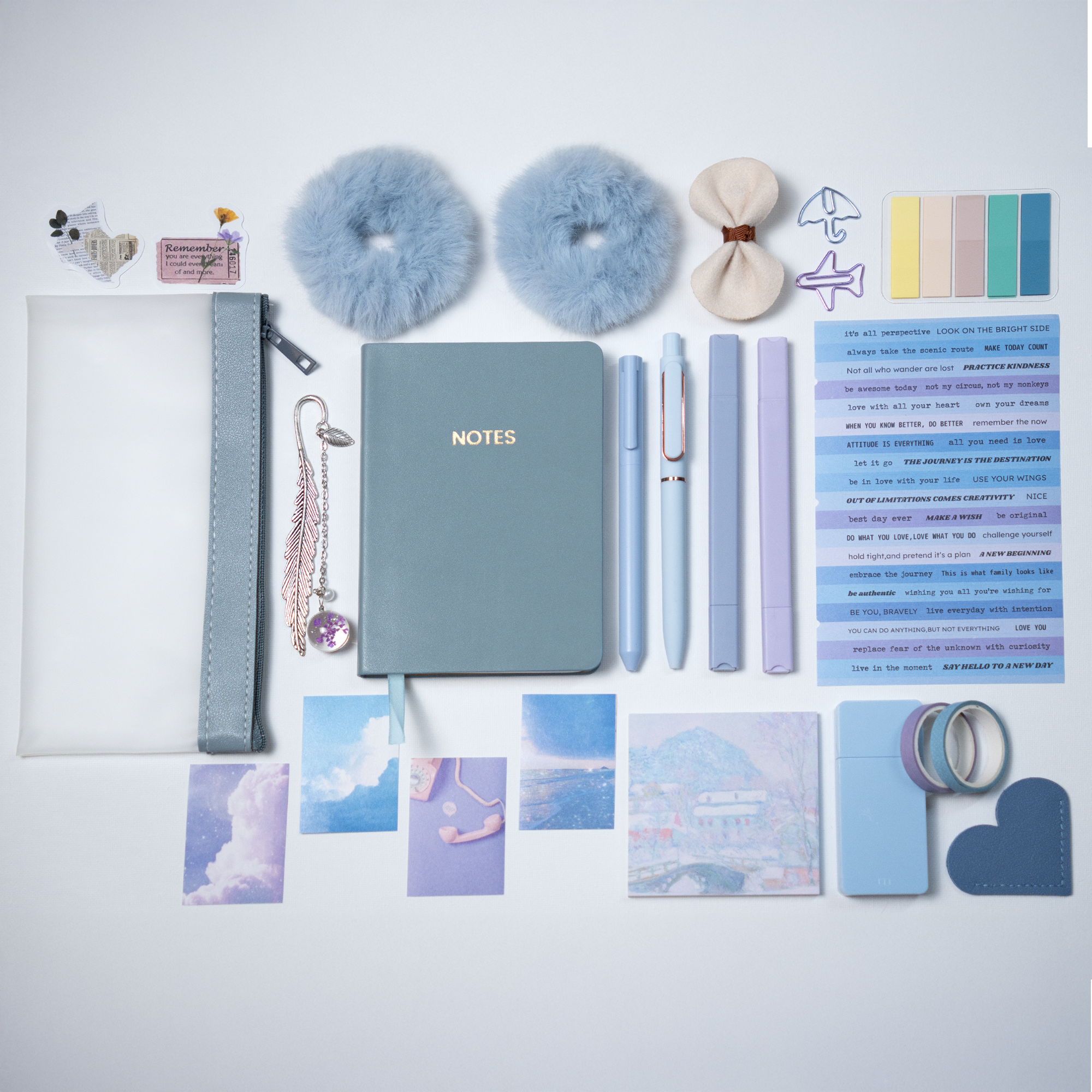 NOTED BUNDLE, Dusty Blue (Nude Collection)