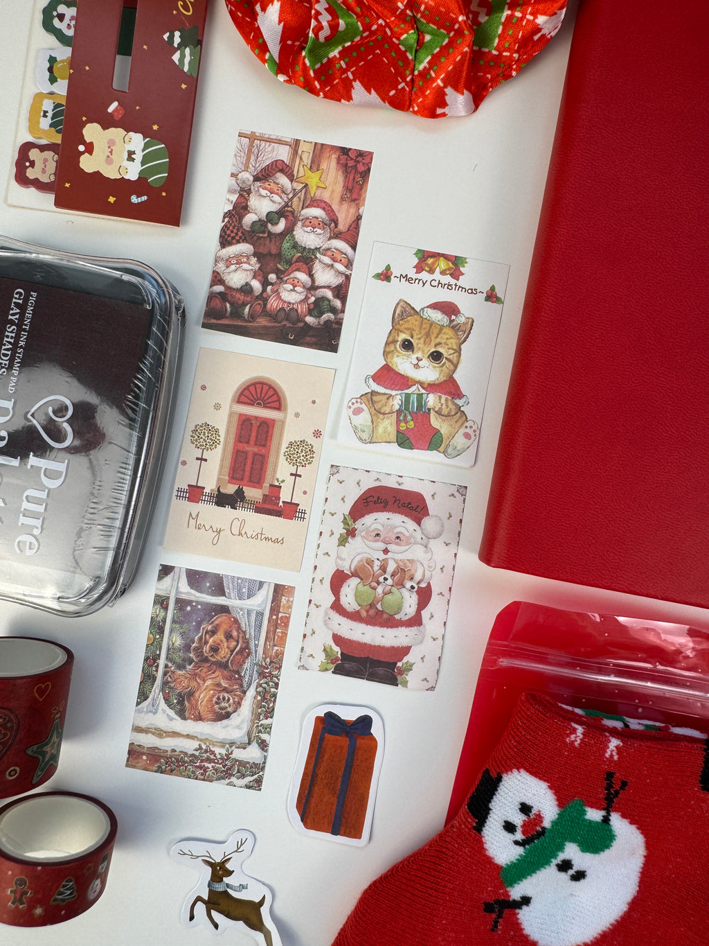 Red Christmas Noted Bundle