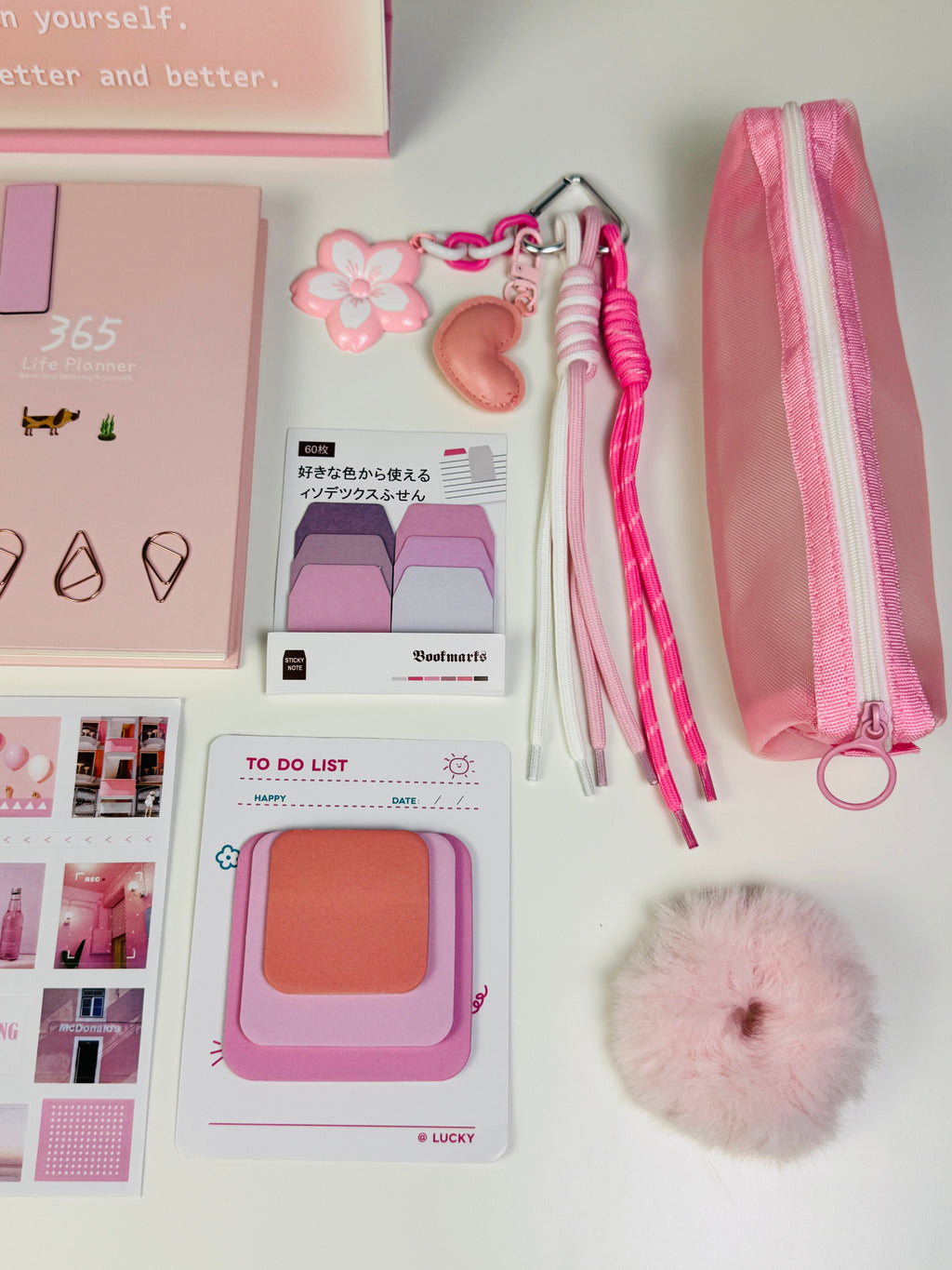 Pink Life Planner Bundle