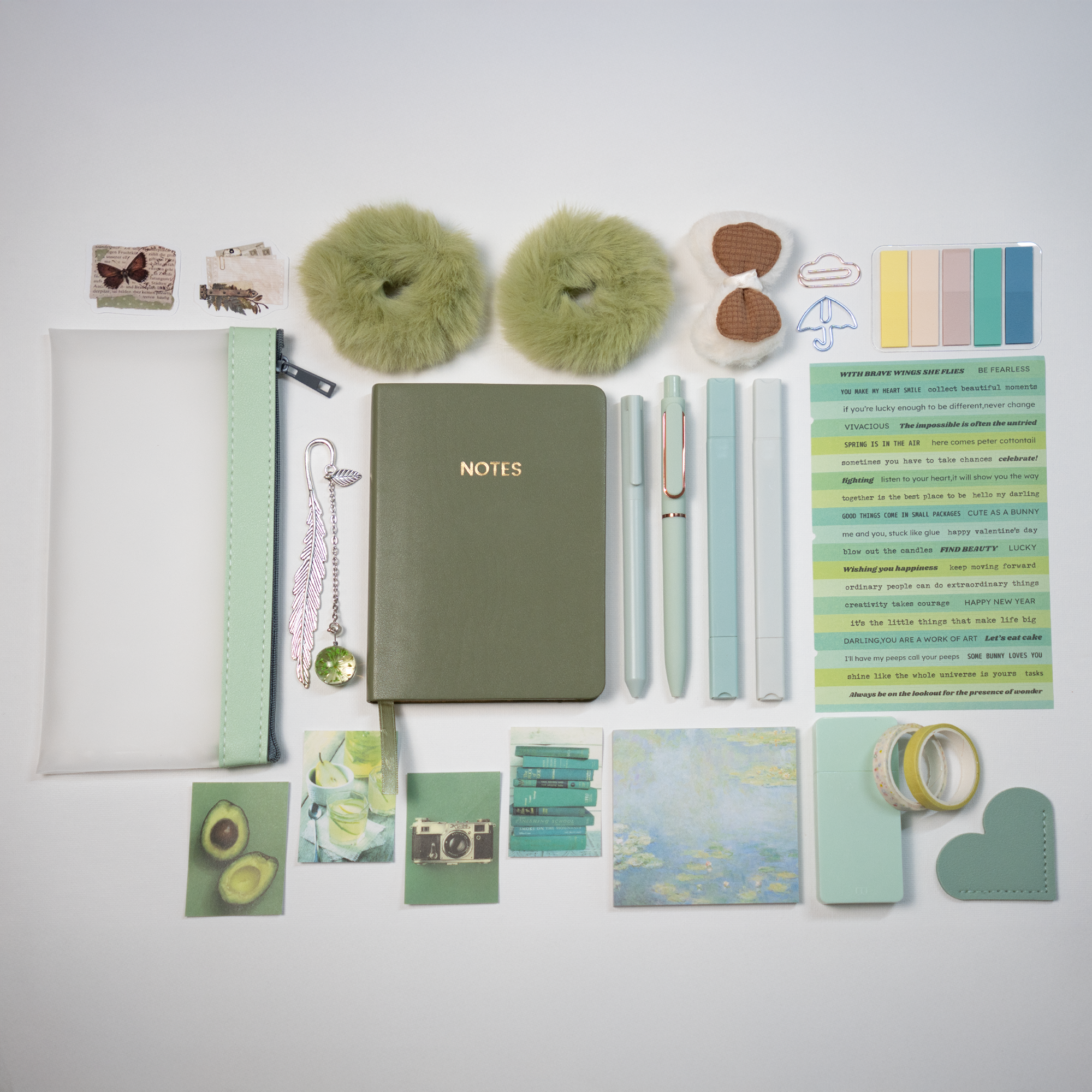 NOTED BUNDLE, Olive Forest (Nude Collection)